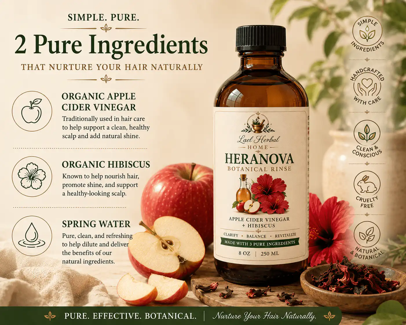 hibiscus hair rinse | heranova hibiscus hair rinse | heranova