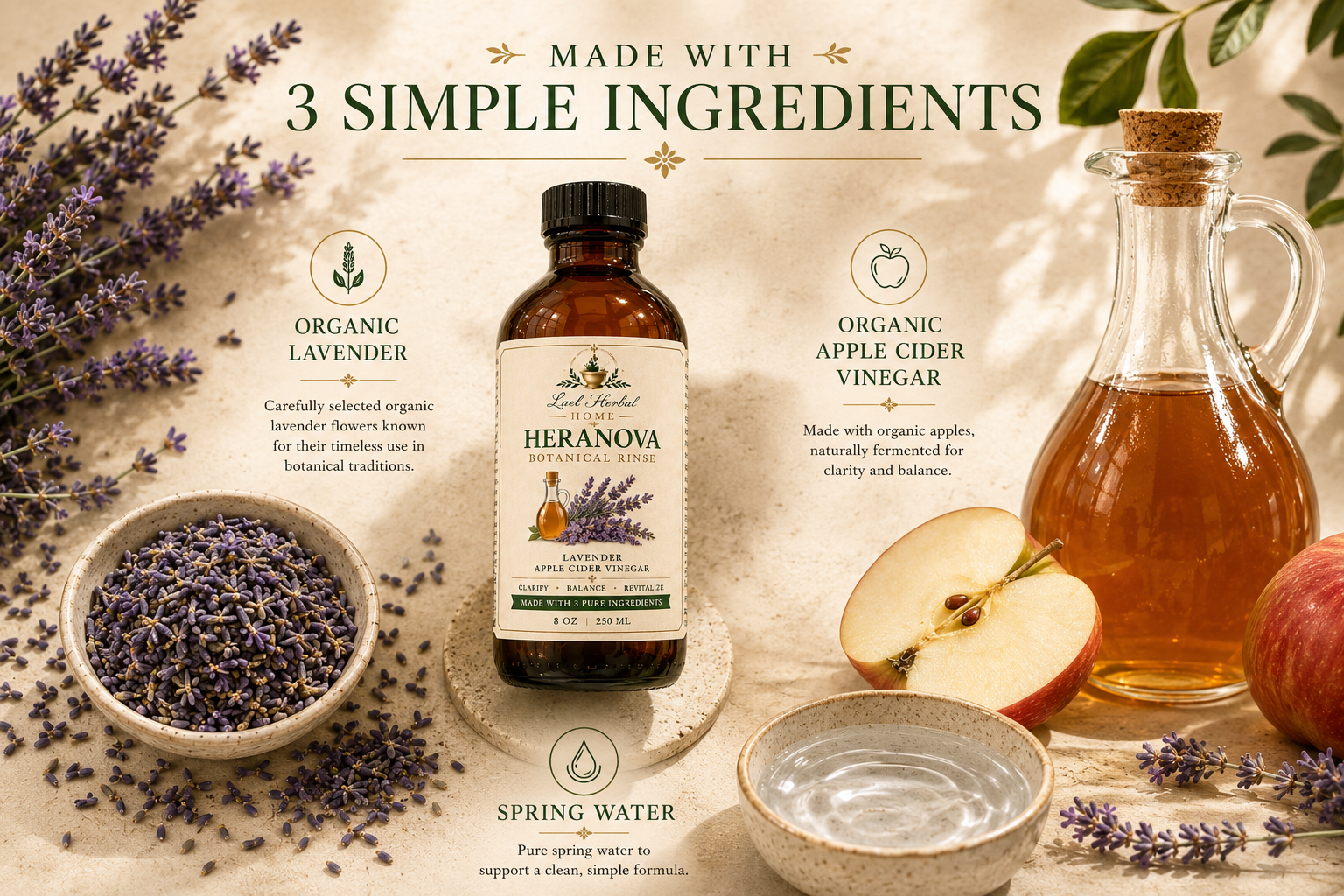 lavender hair rinse | heranova lavender hair rinse | heranova