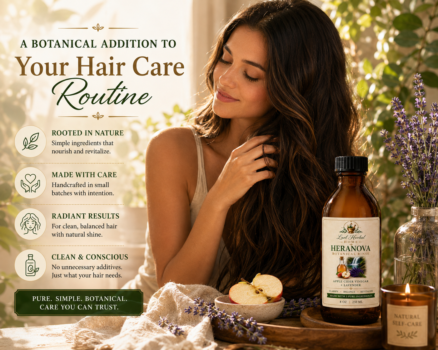 botanical hair rinse original | heranova botanical hair rinse original | heranova