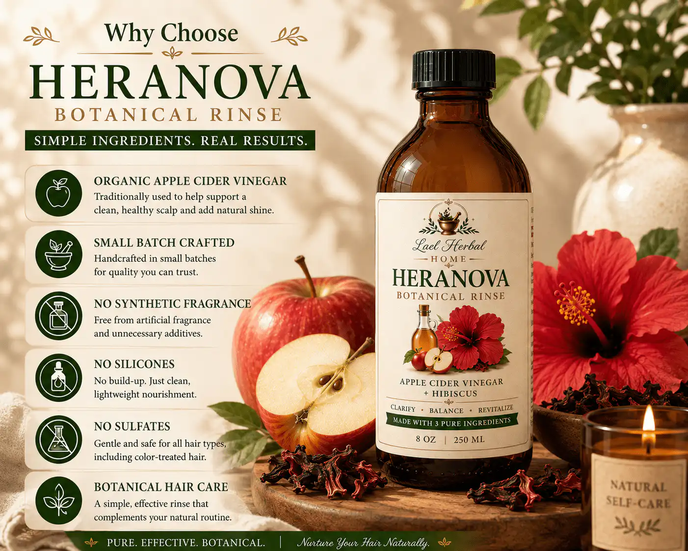 hibiscus hair rinse | heranova hibiscus hair rinse | heranova