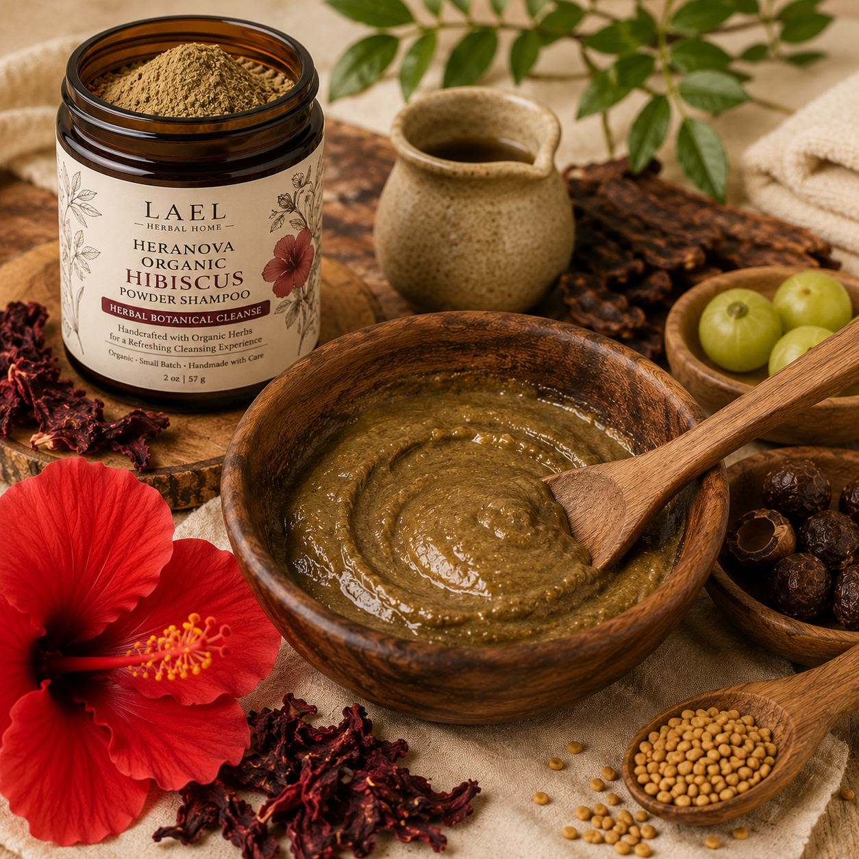 heranova organic hibiscus powder shampoo heranova organic hibiscus powder shampoo