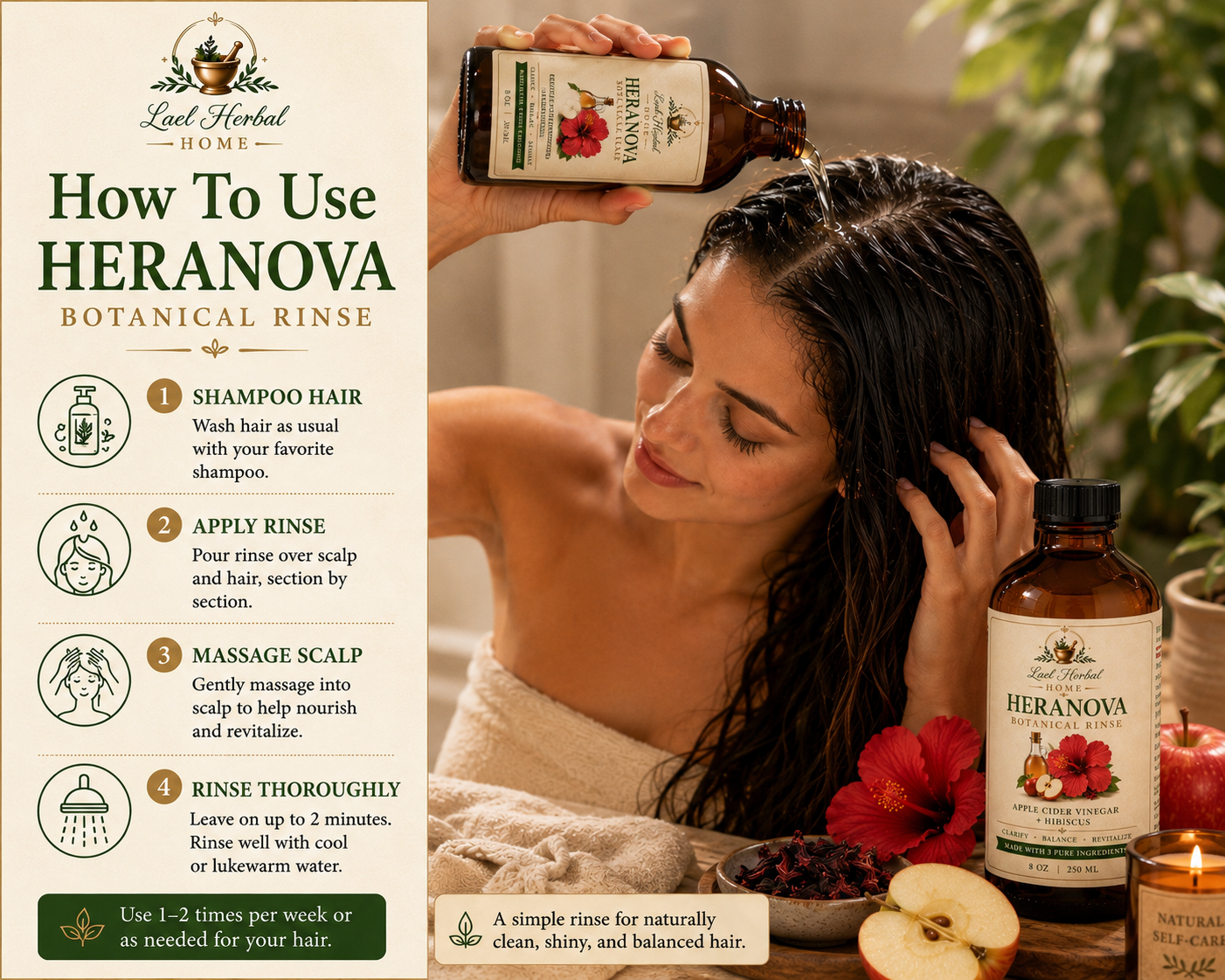hibiscus hair rinse | heranova hibiscus hair rinse | heranova