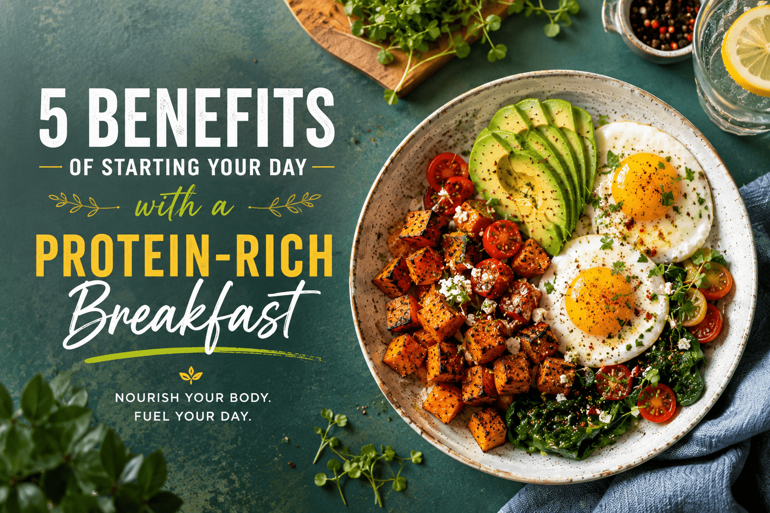Blog 5 benefits of starting your day with a protein rich breakfast
