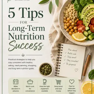 5 Tips for Long-Term Nutrition Success PDF Guide by Lael Herbal Home