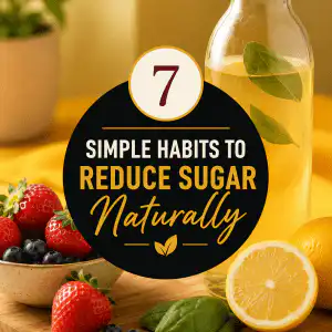 7 simple habits to reduce sugar naturally