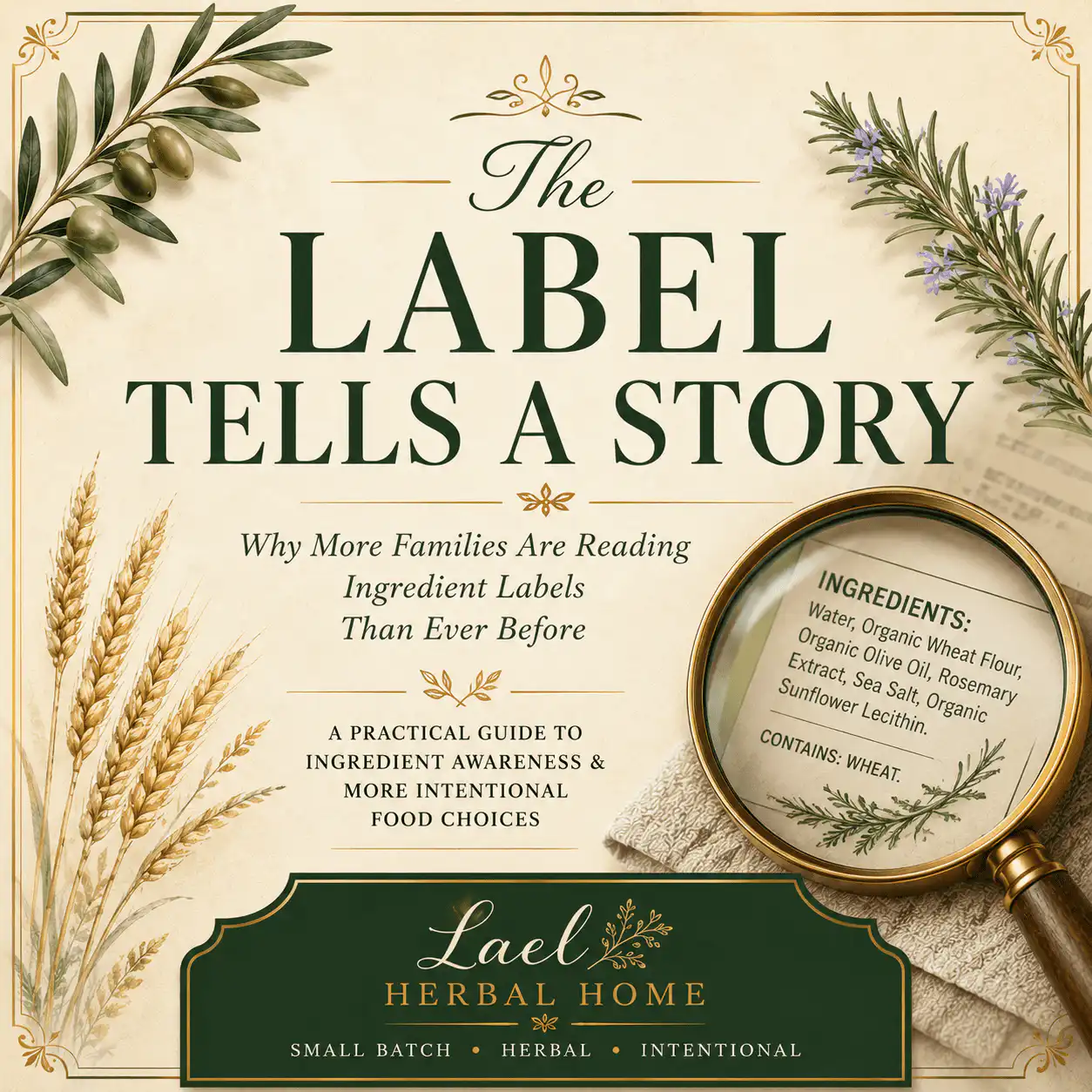 Resources the label tells a story