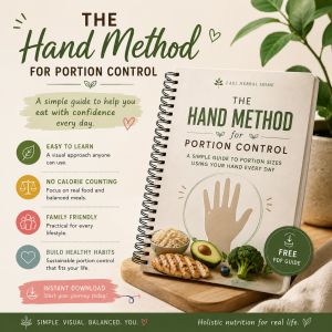 The Hand Method for Portion Control guide