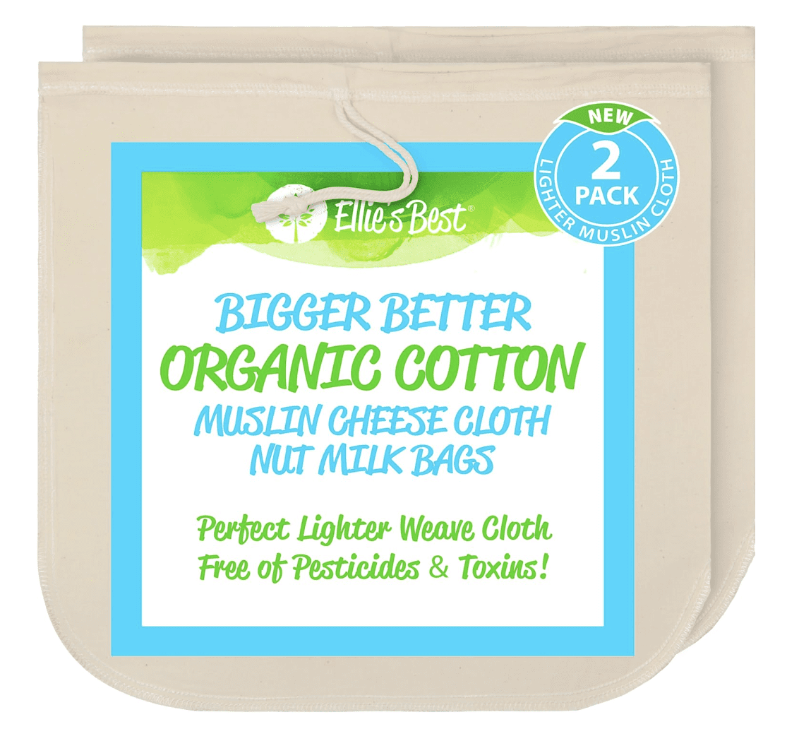 Products 13 x 13 in Organic Cotton Nut Milk Bags (2-Pack)