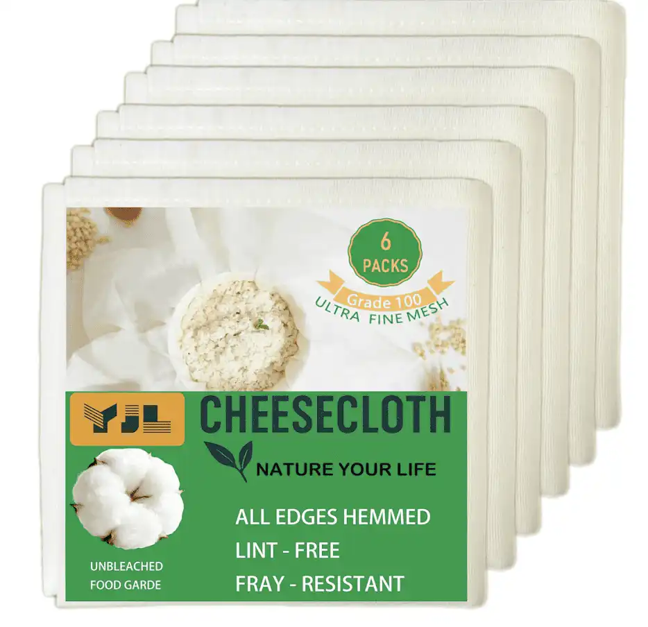 Products 20 x 20 in Organic Unbleached Cheesecloth (6-Pack)