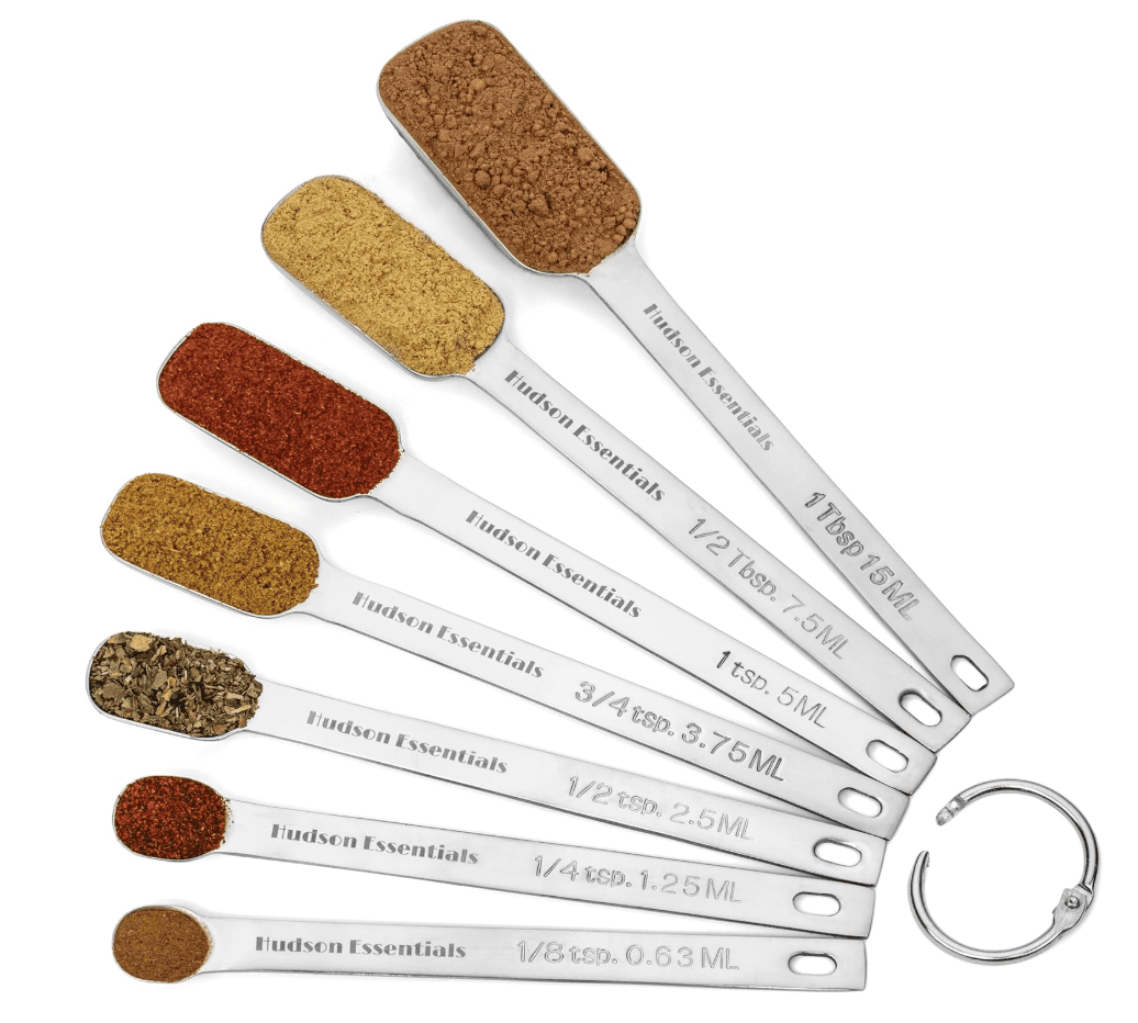 Products Stainless Steel Measuring Spoons (7-Piece Set)