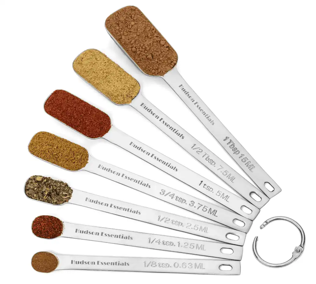 Products Stainless Steel Measuring Spoons (7-Piece Set)