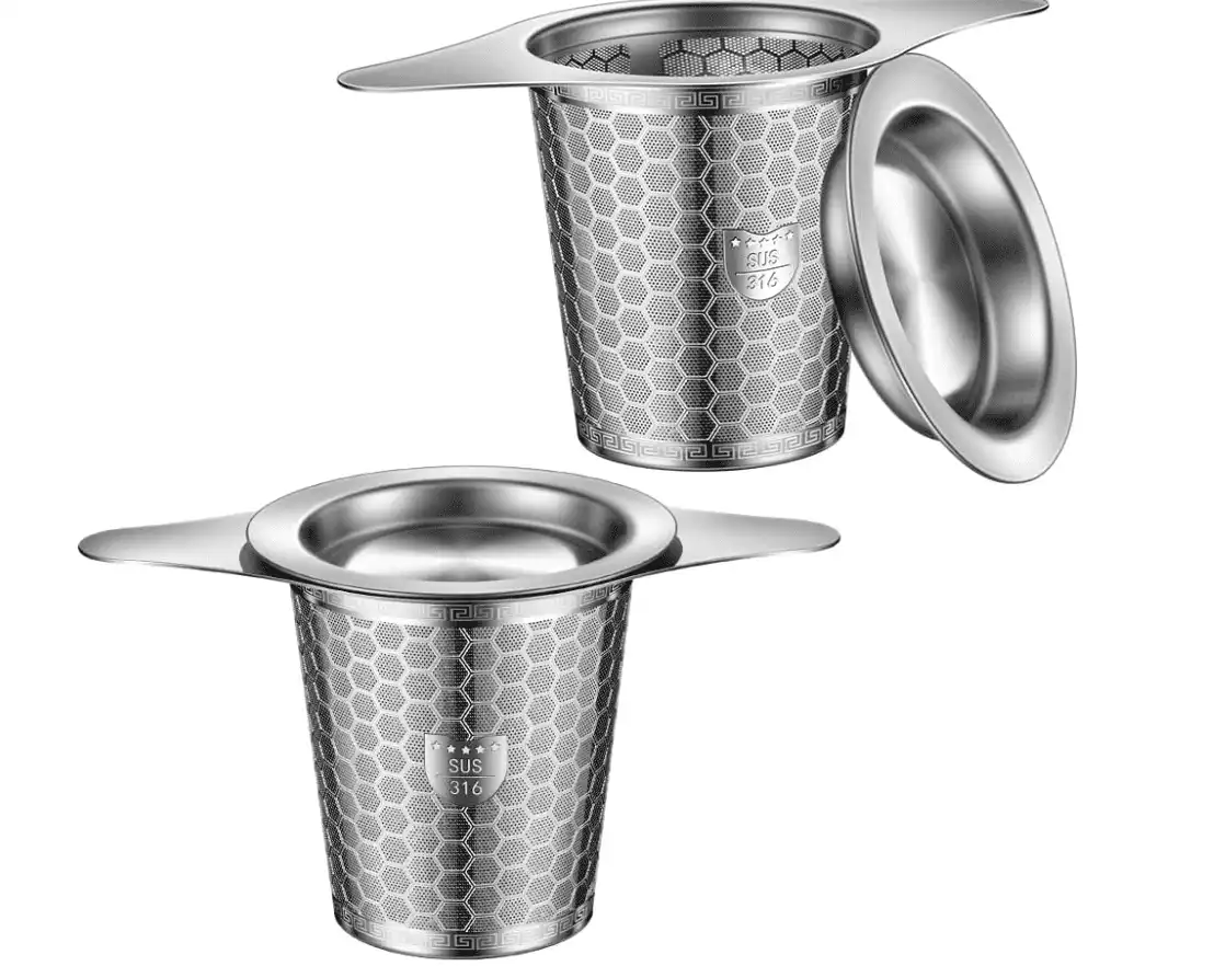 Products 2-Pack Stainless Steel Fine Mesh Tea Infuser Baskets