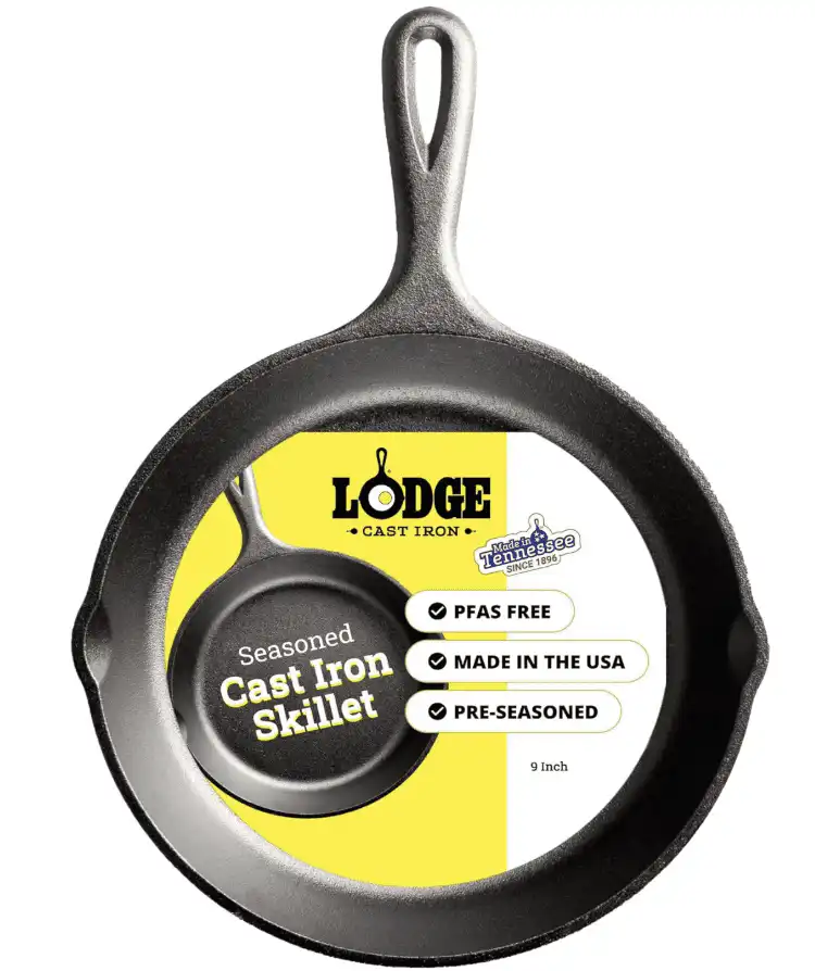 Products Lodge Seasoned Cast Iron Skillet (9-Inch)