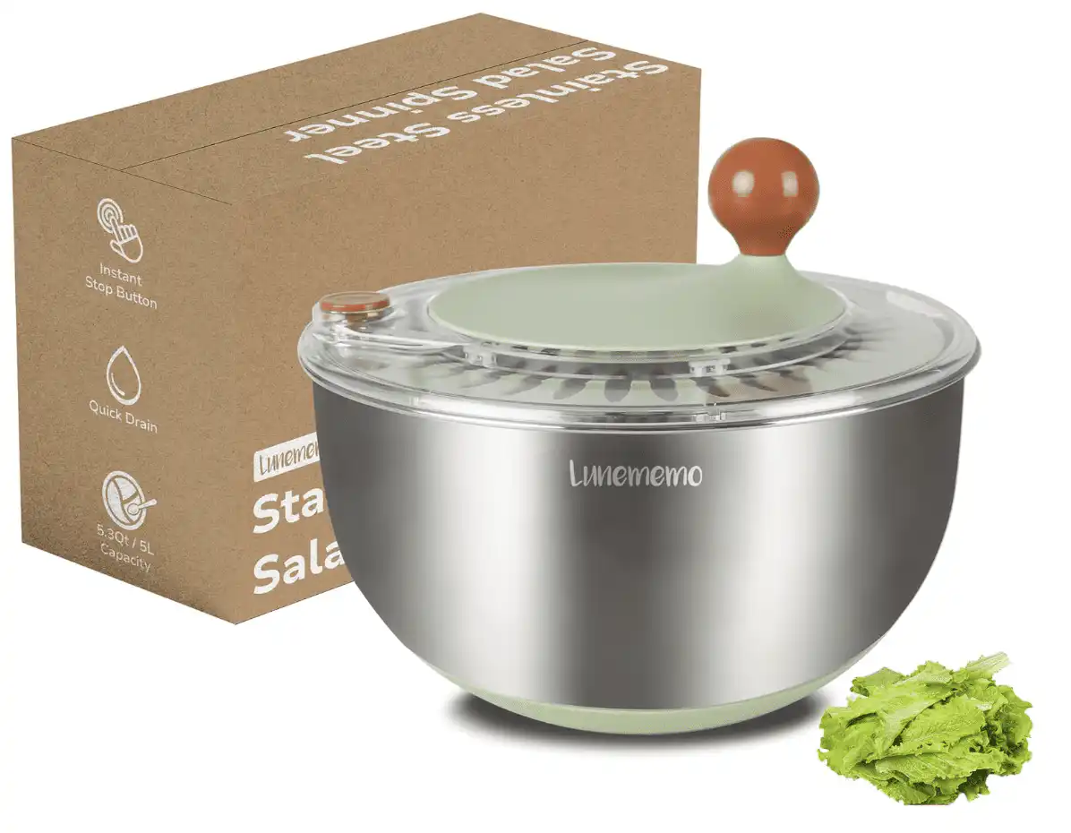 Products Stainless Steel Salad Spinner