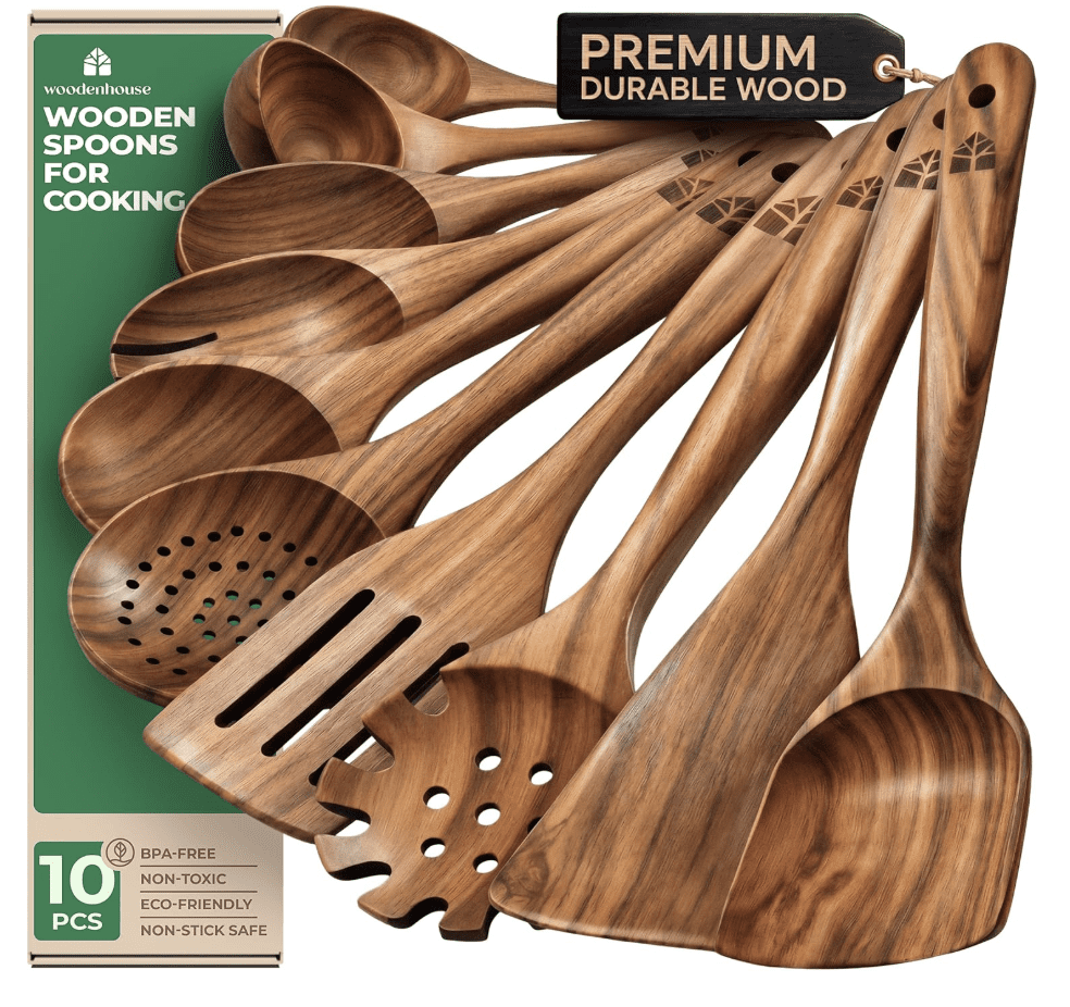 Products Wooden Cooking Utensil Set