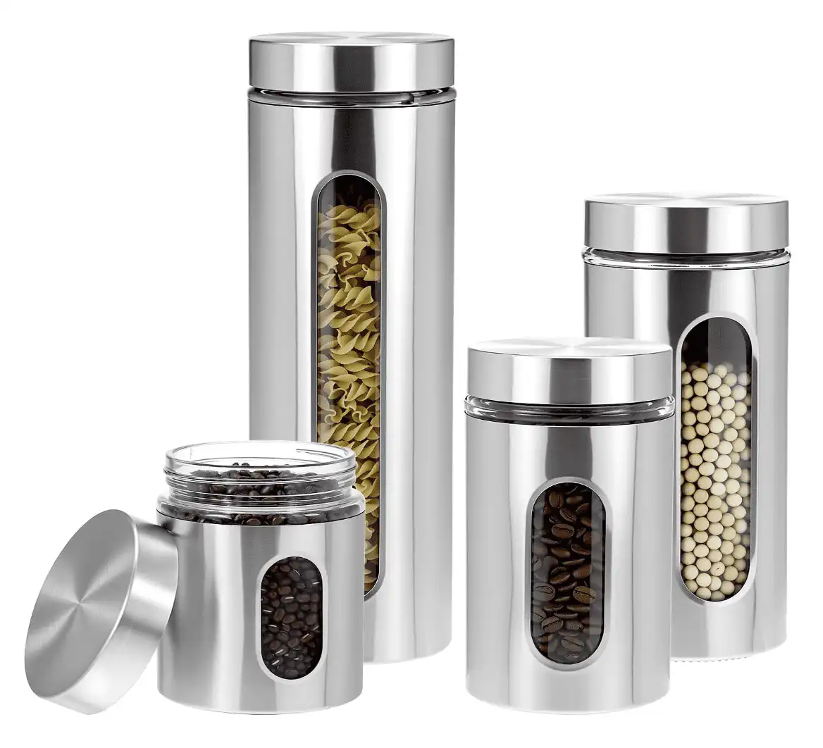 Products Stainless Steel Canister Set