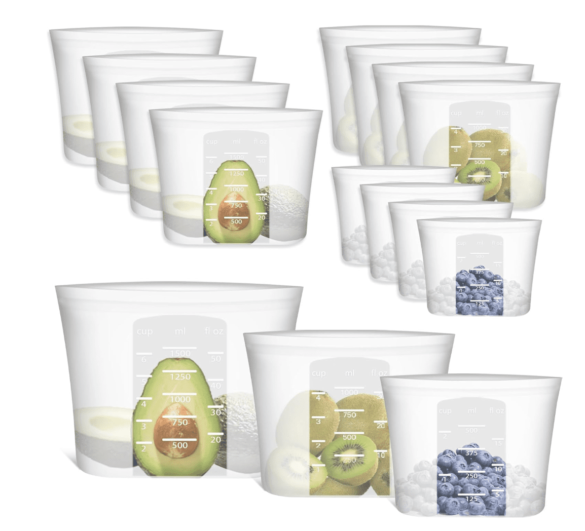 Products Reusable Silicone Storage Bags