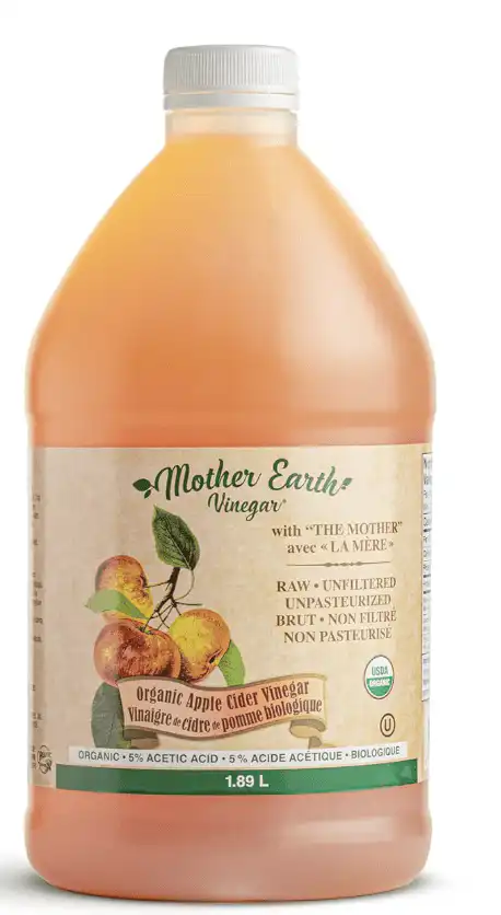 Products Mother Earth Organic Apple Cider Vinegar