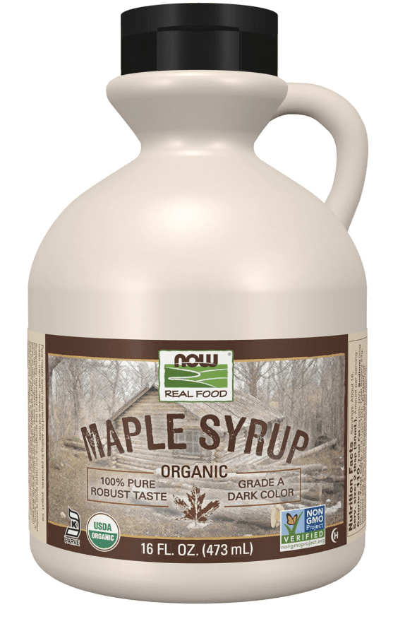 Products NOW Foods Organic Maple Syrup