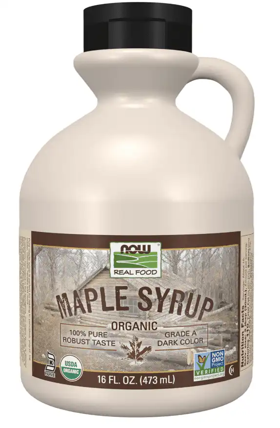 Products NOW Foods Organic Maple Syrup