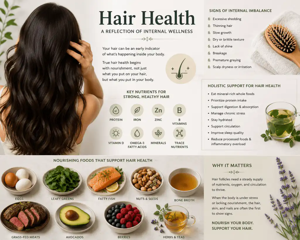 Hair Health Begins From Within hair health