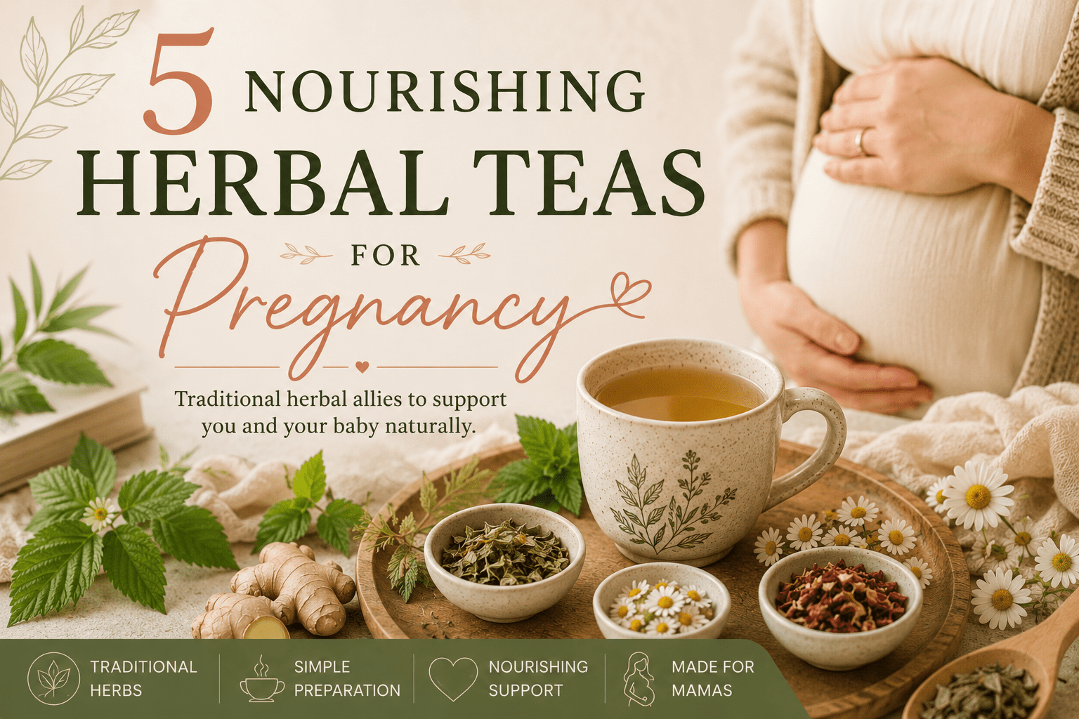 5 nourishing herbal teas for pregnancy 5 nourishing herbal teas for pregnancy