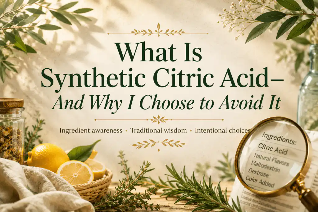 what is synthetic citric acid