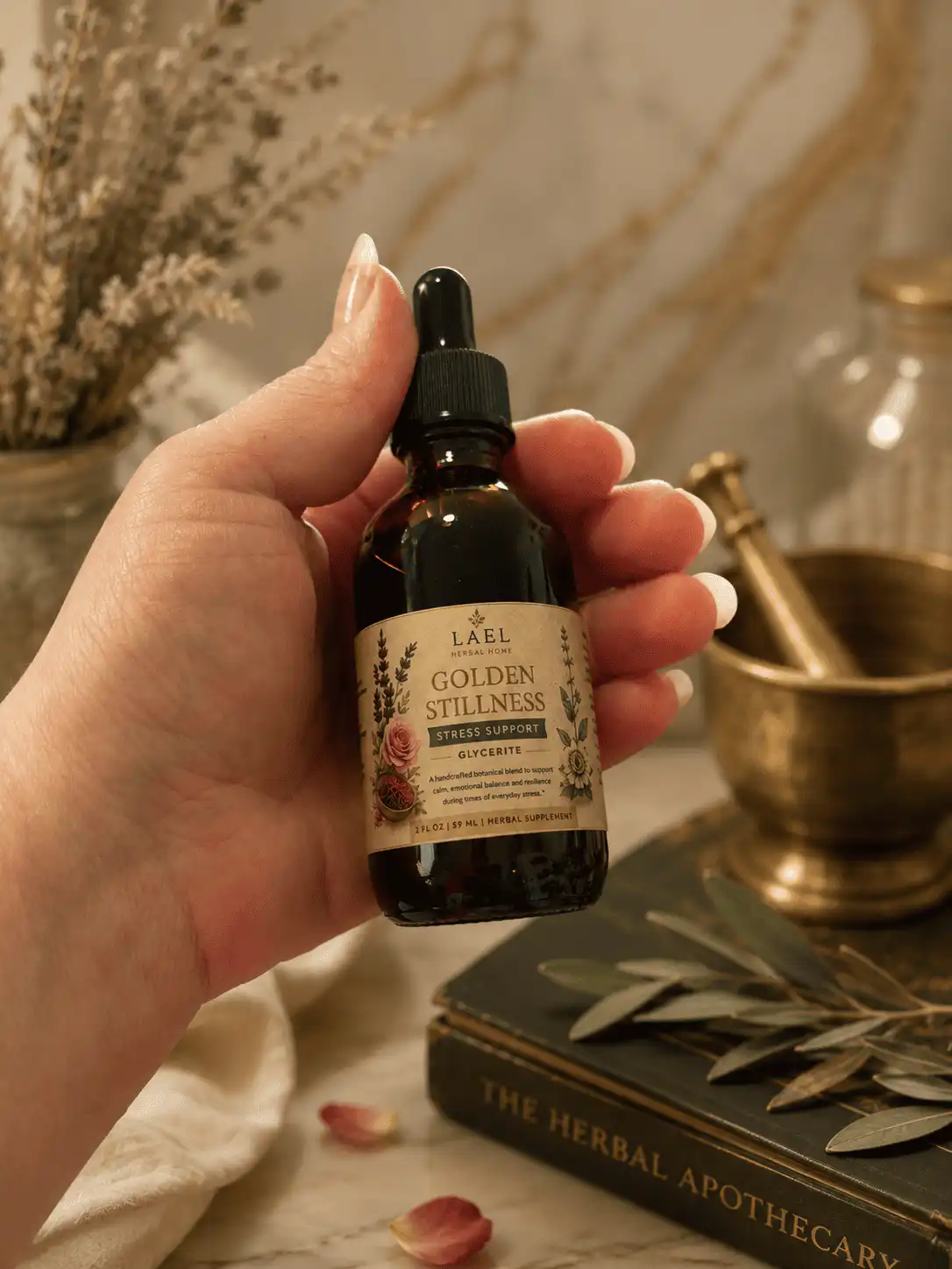 Golden Stillness™ Stress Support Glycerite Golden Stillness™ Stress Support Glycerite